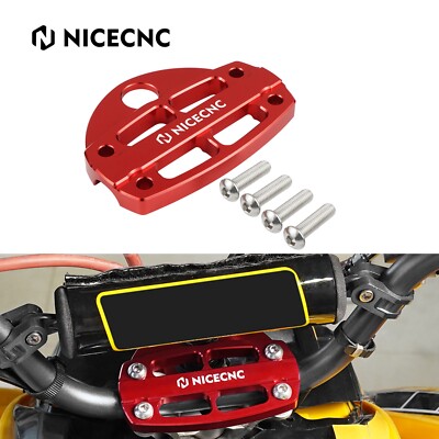 NICECNC 7/8'' Handlebar Mount Clamp Riser For Yamaha Raptor 700 700R 2011-2024