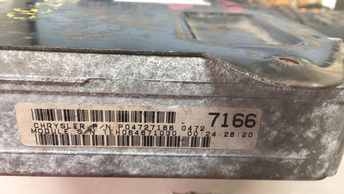P04727166 ecu ecm computer 1996 Chrysler Voyager or T&C | eBay
