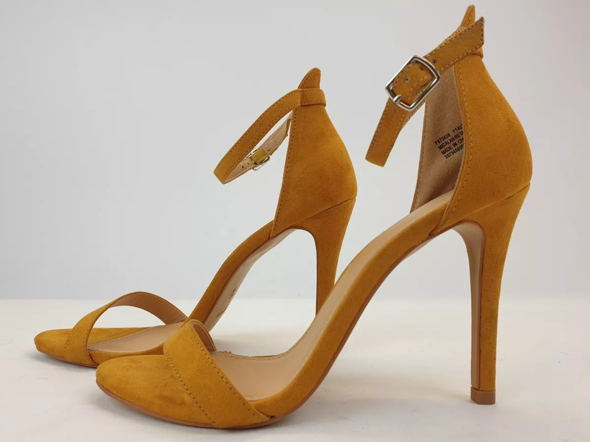 Ladies mustard shoes size 6 discount