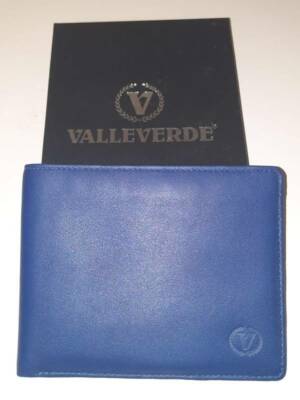 VALLEVERDE PORTAFOGLIO UOMO INDACO