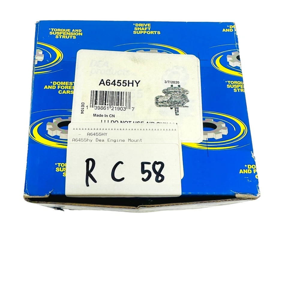 DEA A6455HY Front LH RH Engine Mount 11610-77E00 - Image 2 of 4