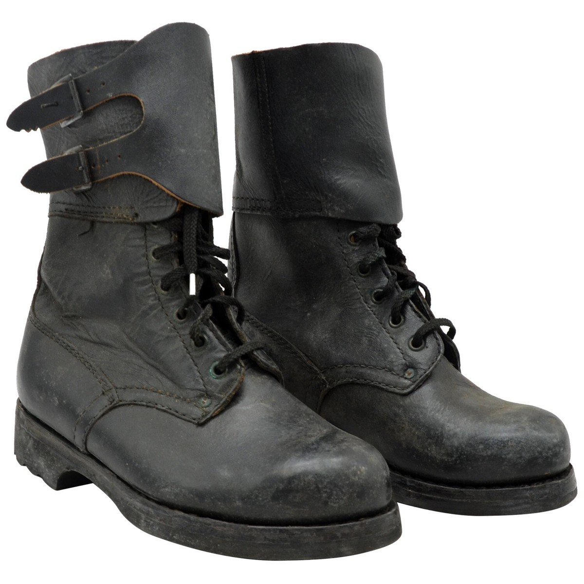 Classic Boots Original Polish Army Soviet Era 80s Leather Vintage