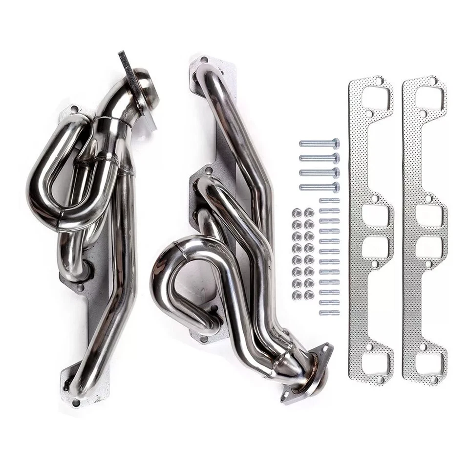 Cabezal de escape de acero inoxidable para Dodge Ram Dakota B150 1992-1994 Dodge B250 5,9 L Foto 2 de 4