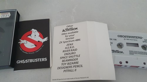 Ghostbusters Sinclair ZX Spectrum Games S9 - Afbeelding 5 van 8