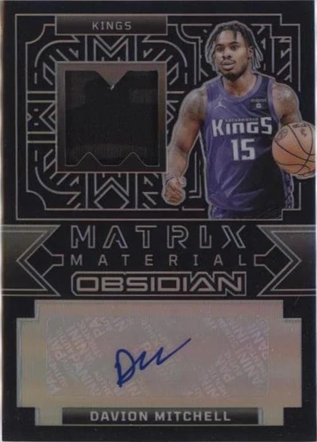 2023-24 Panini Obsidian - Davion Mitchell #MM-MIT