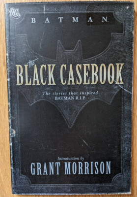 Batman: The Black Casebook TPB Trade Paperback Grant Morrison RIP OOP HTF