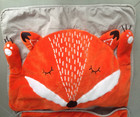 Pottery Barn Children's Sleeping Bag Fox Orange, Camping Sleepover