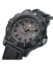 Luminox Men's Watch BlackOps Quartz Rotating Bezel Grey Dial Rubber Strap 8802
