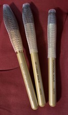 MOTD COSMETICS - Gold Face Brush Set 3 Pc - Gold Goddess - NWOB - 30