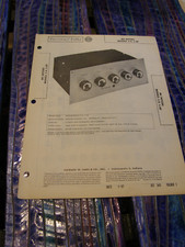 McIntosh C-4 C-4P SAMS Photofact Original factory manual SCHEMATIC REPAIR
