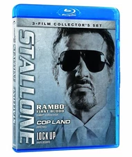 Sylvester Stallone Collection (Rambo First Blood / Cop Land / Lock Up) (Blu-Ray)