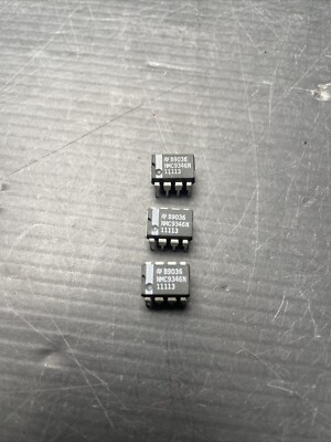 3 Stück National Semiconductor NMC9346N DIP8 B9036 11113 NOS Unbenutzt (KL12-3-1