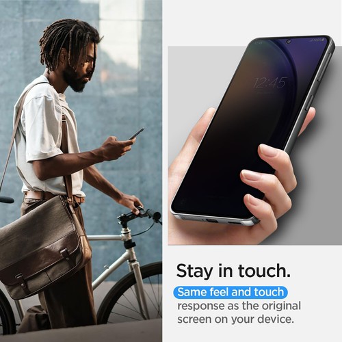 Protector de Pantalla de Privacidad Anti-Espía Negro Vidrio Templado para Samsung Galaxy S23 FE - Imagen 7 de 17