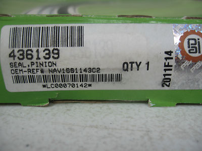 Pinion Seal for International. PAI# 436139 Ref.# 1691143C2 Dana