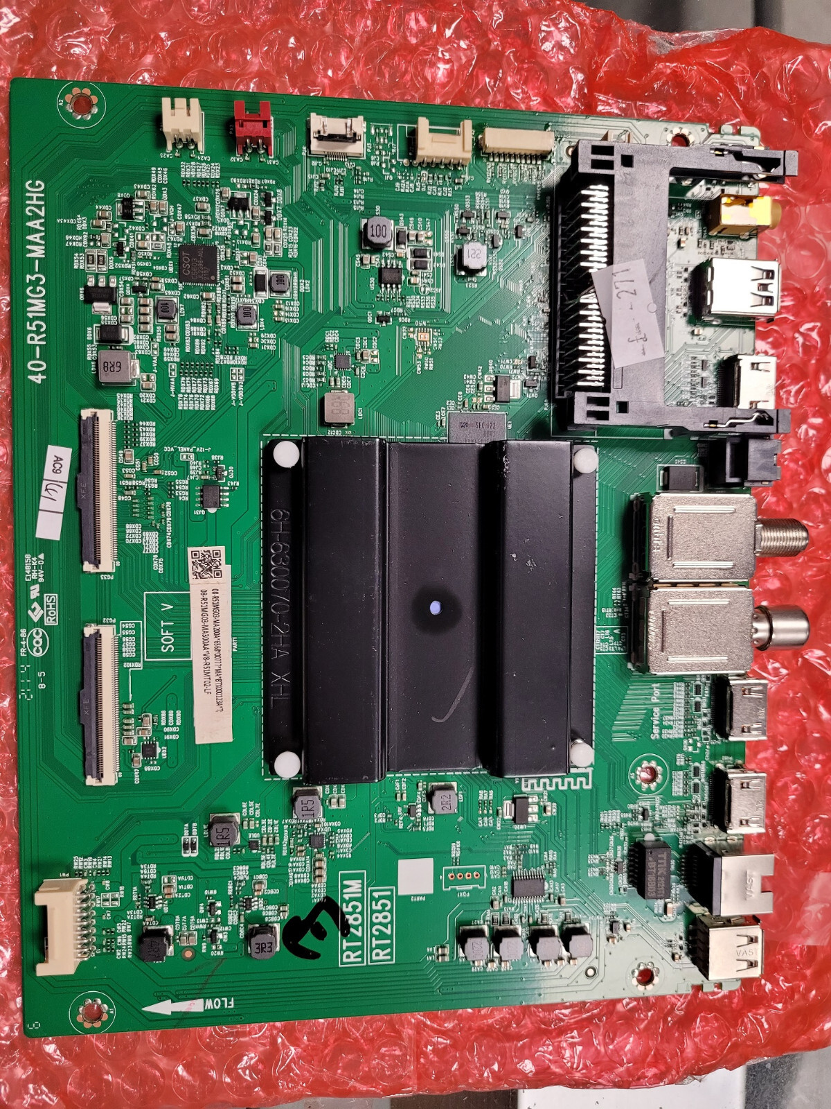 Carte mère TCL A8-R51MG03-MA200AA platine principale TV 65C725