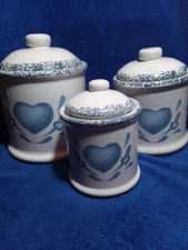 Pre-owned 3 Piece Kitchen Canister Set