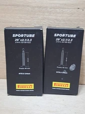 Pirelli Sportube Butyl Bicycle Inner Tube 29 X 2 / 2.3 - 48mm Presta Valve PAIR