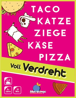 Spiel Taco Katze Ziege Käse Pizza : Voll Verdreht Erweiterung (blue orange) NEU