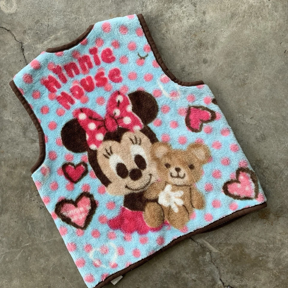 Disney Minnie Mouse fleece vest - Image 3 of 4