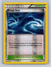 Rough Seas 137/160 Uncommon Primal Clash Pokemon Reverse Holo Moderately Played