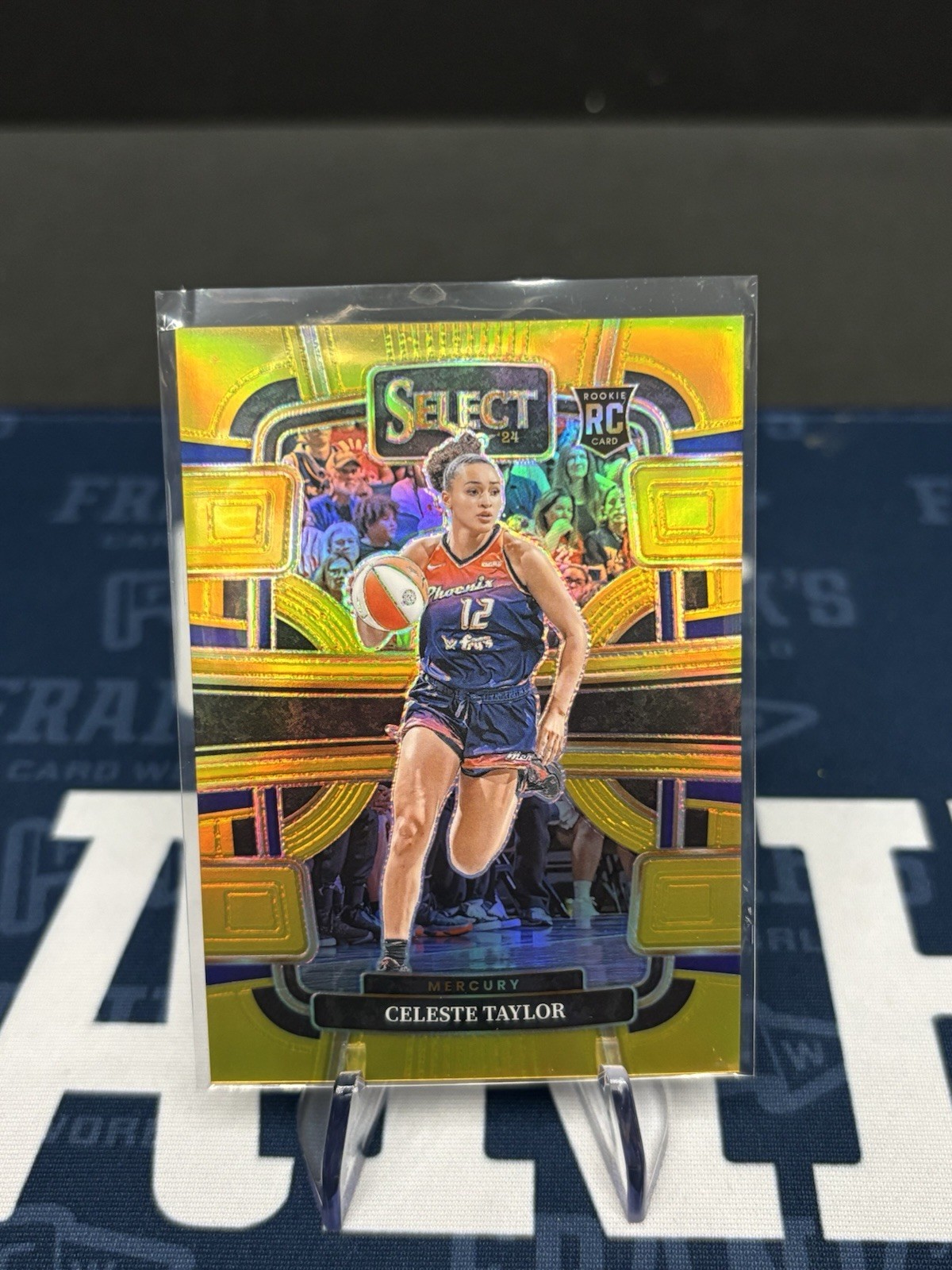 2024 Select 16 Celeste Taylor Gold Prizm 6/10 Phoenix Mercury