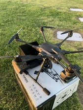 Yuneec Typhoon H Hexacopter with Gco3 4K Camera Original Box And 3 Batteries.
