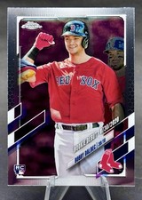 2021 Topps Chrome Update Bobby Dalbec Rookie Debut Base #USC23 Red Sox RC
