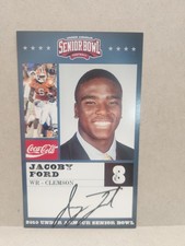 2010 Jacoby Ford Senior Bowl Rookie Card..Clemson. rookie card picture