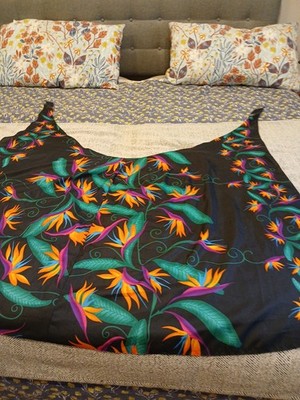 Swimsuit Coverup Any Size BEAUTIFUL Colors.Hilo Hattie Waist, Shoulder, Easy Pac