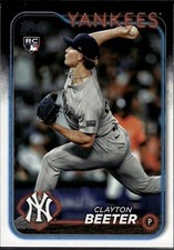 Clayton Beeter 2024 Topps Update New York Yankees Rookie #US59