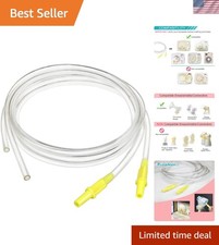 Hypoallergenic and BPA Free Medela Pump Tubing - Compatible Easy to Clean