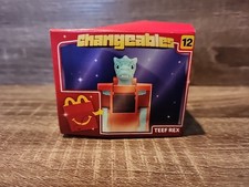 2026 McDonald  s Changeables Happy Meal Box Figure 12 Teef Rex NEW