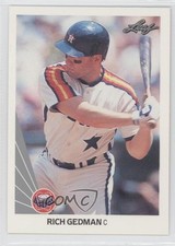 1990 Leaf Rich Gedman #478 0c4