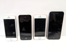 Lot Of 4 Apple iPhones A1533, SE A1723, A1586 - UNTESTED For PARTS or REPAIR