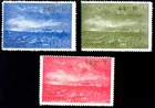 Cinderellas Poster Stamp - WWI French remembrance stamps - 33x50mm (3)