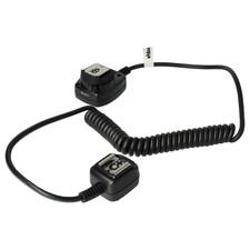 TTL Flash Cable for Panasonic Lumix DMC-L1 DMC-GF1 DMC-GH1K DMC-G2K up to 100 cm