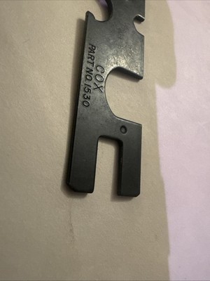 Cox .049 .051 Glow Plug Wrench #1530 Black 1/2 A Engine from The 80s Original