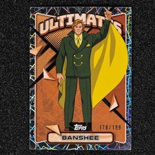 2025 Topps Finest X-Men '97 Banshee #7 Laser Refractor /199 SP (12)