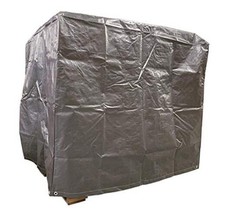 4 Ft. x 5 Ft. x 4 Ft. Heavy Duty Silver Poly Pallet Cover