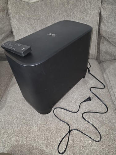 Polk DSW2 Wireless Subwoofer – Tested Works – Includes Remote – Black