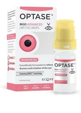 OPTASE MGD Advanced Dry Eye Drops - Preservative Free for Eyes Exp 12/26