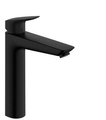 Hansgrohe basin mixer 190 Logis 71091670 matt black