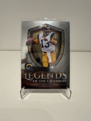 2025 Topps Chrome Football Kurt Warner Legends of the Gridiron Rams  #LOG1
