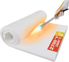 Ceramic Fiber Insulation Blanket, 1500℃/2700℉, Fireproof Insulation for Dishwash