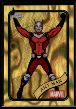 2025 Topps Chrome Marvel Ant-Man Scott Lang Yellow Lava Refractor Marvel #141