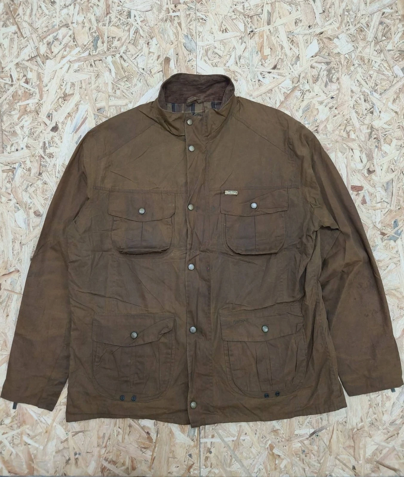 Barbour Flyweight Hunting Fishing Outdoor Vintage Y2K Mens Wax jacket Size XL
