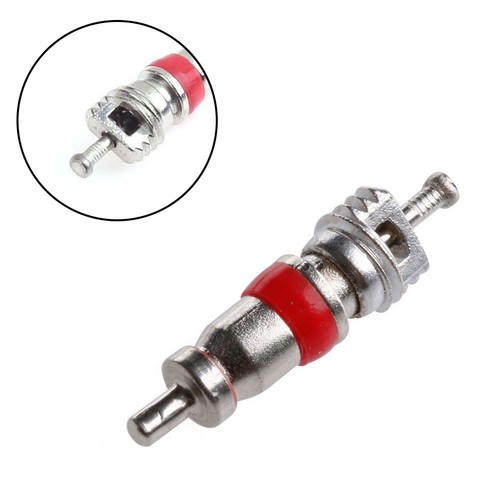 Replacement Tire Valve Stem Cores A/C Parts 100pcs For Valve Zinc Alloy - Picture 15 of 24