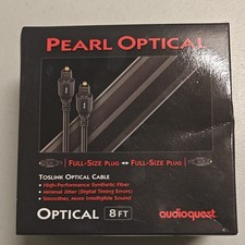 AudioQuest Pearl Optical Toslink Cable 8ft Hi...