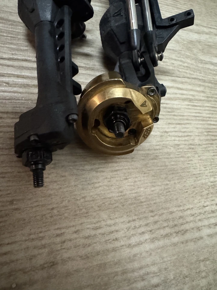 Vanquish F10 Portals Heavy Brass Over/Under Gears HardcoreRC Ti Links - Image 4 of 4