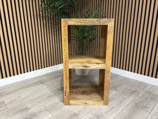 NEXT Sample - Cuba Mango Wood Small Display Cabinet - RRP: £495